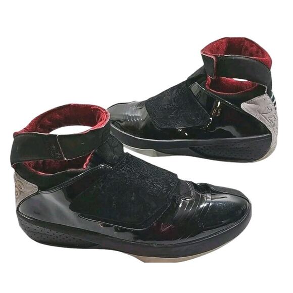 Nike Air Jordan 20 Retro 2015 "Stealth" Black Shoes Mens Size 13 - Picture 7 of 9